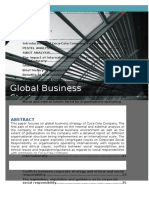 Global Business Strategy a Case Study Of