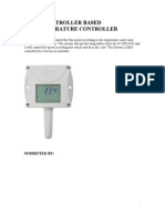 Temperature Measurement and Controller