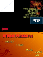 Aturan Perkalian Permutasi Kombinasi