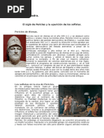 El Siglo de Pericles y La Aparición de Los Sofistas