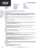 Gelatin Zymography Protocol MMP 9 | PDF | Chemistry | Biochemistry
