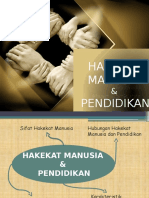 Hakekat Pendidikan