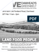 A4 - 20th Feb - Protect Damhead - Poster - BW