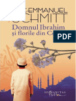 Eric-Emmanuel Schmitt - Domnul Ibrahim Şi Florile Din Coran PDF