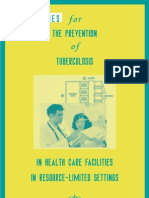 Guidelines For The Prevention TB in Limited Resource