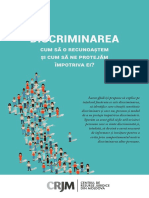 Ghid despre discriminare elaborat de Centrul de resurse juridice din Moldova (CRJM) 2016