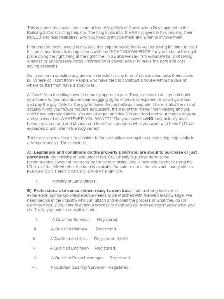 Statutory Approvals in Kenya Government Politics