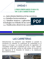 Unidad I Estudios Preliminares Para El Diseño de Las Carreteras