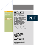 Zeolite Cures Cancer Page 1