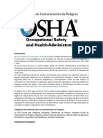 Norma de Comunicación de Peligros by OSHA