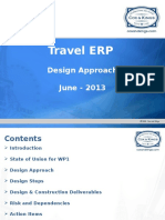 Travel ERP: Design Approach June - 2013