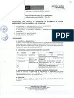 Proceso de Contrato Seguimiento Pedagogico CAS PDF
