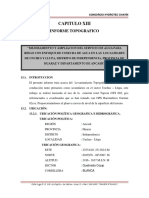 informe topográfico