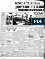 Chronicle front page, Feb. 16, 1933