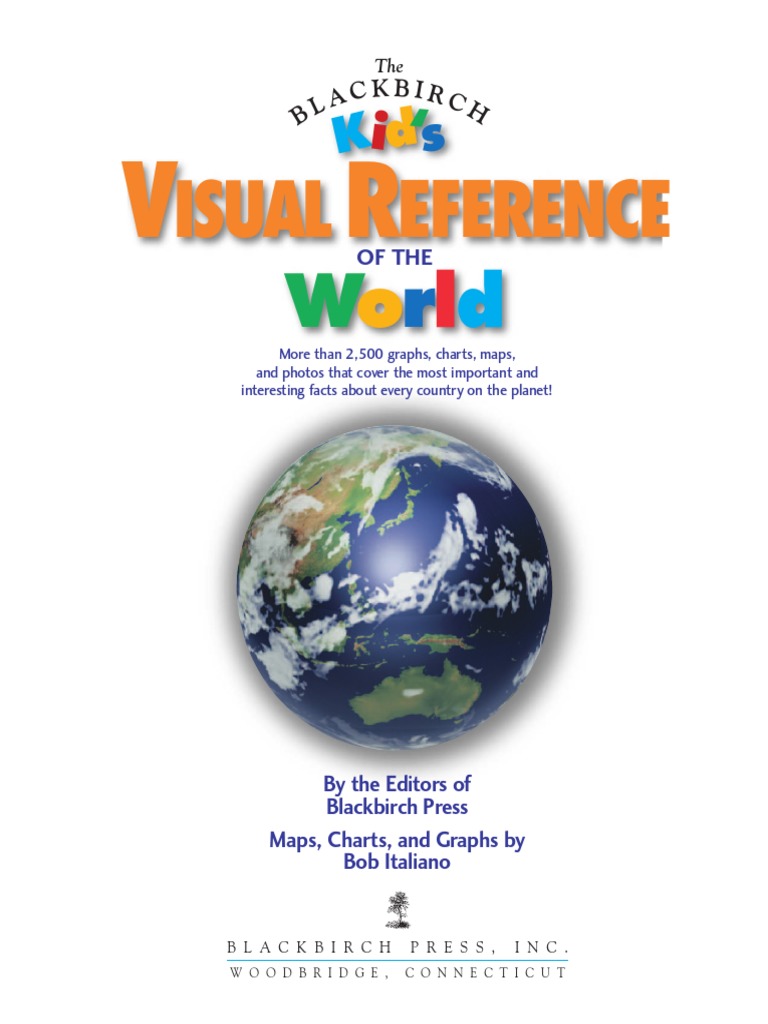 Kids Visual Reference of The World PDF, PDF, Geomatics