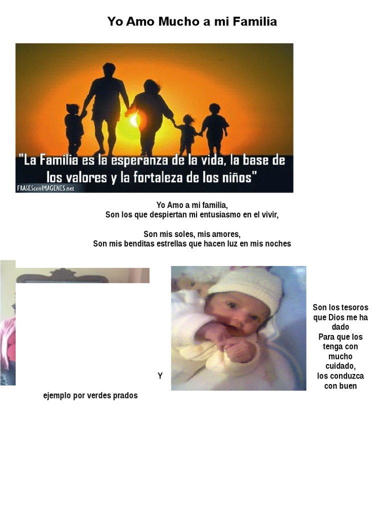 Amor y Unidad Familiar Siempre | PDF | Religión y espiritualidad