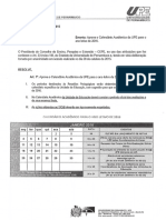 Calendário Acadêmico-2016