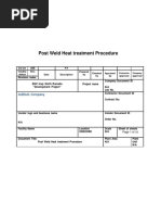 Download Post Weld Heat Treatment Procedure by Samer Bayati SN299588447 doc pdf