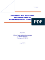 (NASA) Probabalistic Risk Assesment Procedures Guide for NASA Managers and Practictioners