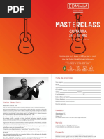 Ficha Inscrição Masterclass de Guitarra