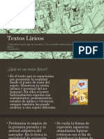 Generalidades Sobre Textos Líricos