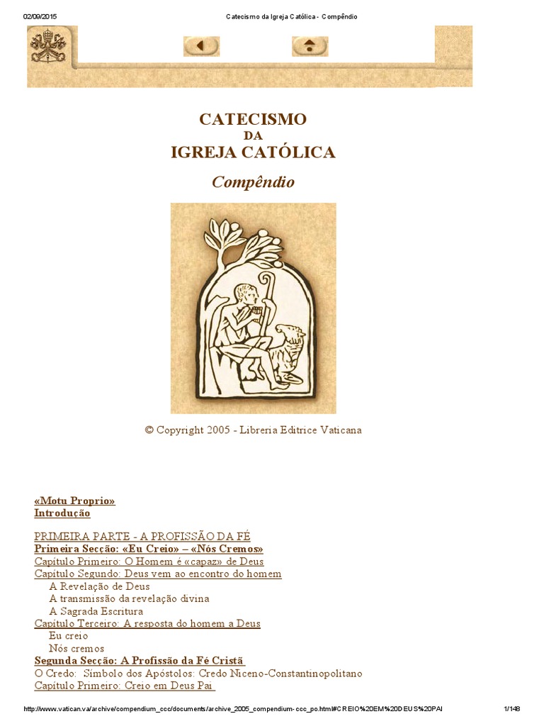 Catecismo da Igreja Católica Compêndio.pdf Revelação