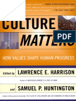 Culture Matters How Values Shape Human Progress