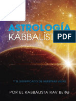 Astrologia Kabbalistica.  Kabbalista Rav Berg