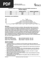 PHY3 Examination Report 2014 - Public Version