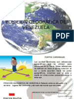 Posición Geográfica de Venezuela Unidad Didactica