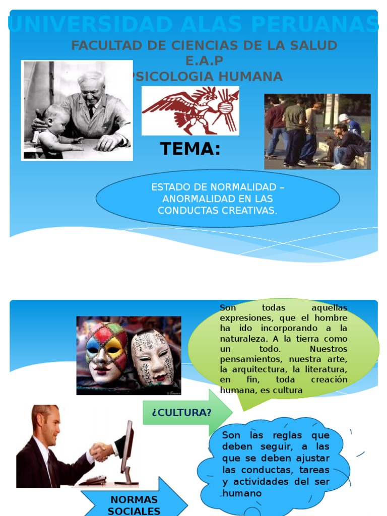 Normalidad y Anormalidad | PDF | Comportamiento | Sicología