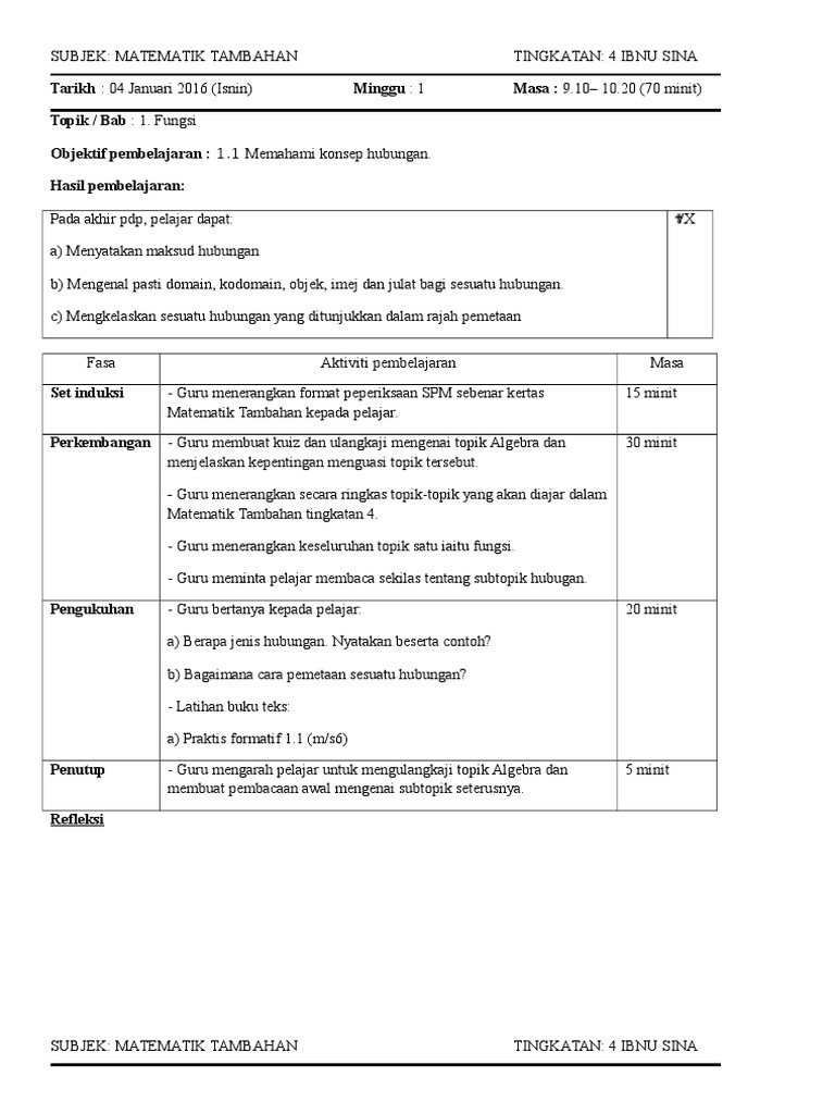 Rph Matematik Tambahan Tingkatan 5 Neveah Webperkins