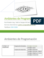 Ambientes de ProgramaciónFP(1) 