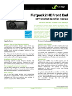 Datasheet - Flatpack2 HE Front End Rectifier
