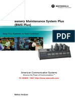 Motorola Battery Maintenance BMS Plus