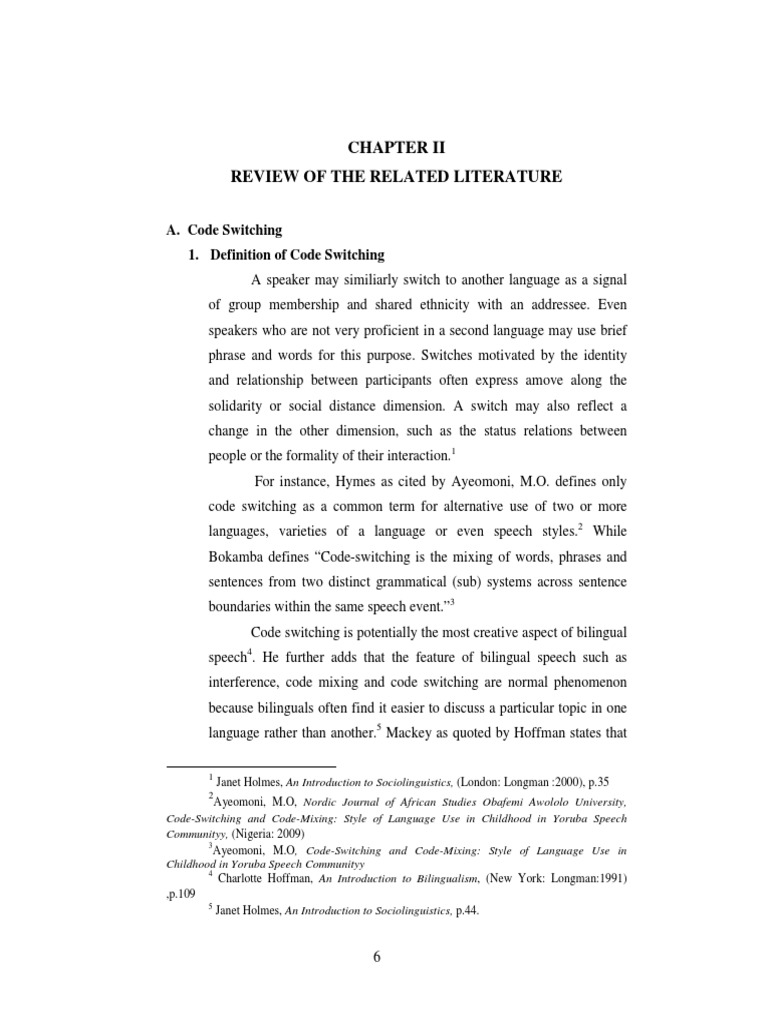 Function of code mixing image