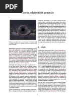 Teoria Relativității Generale