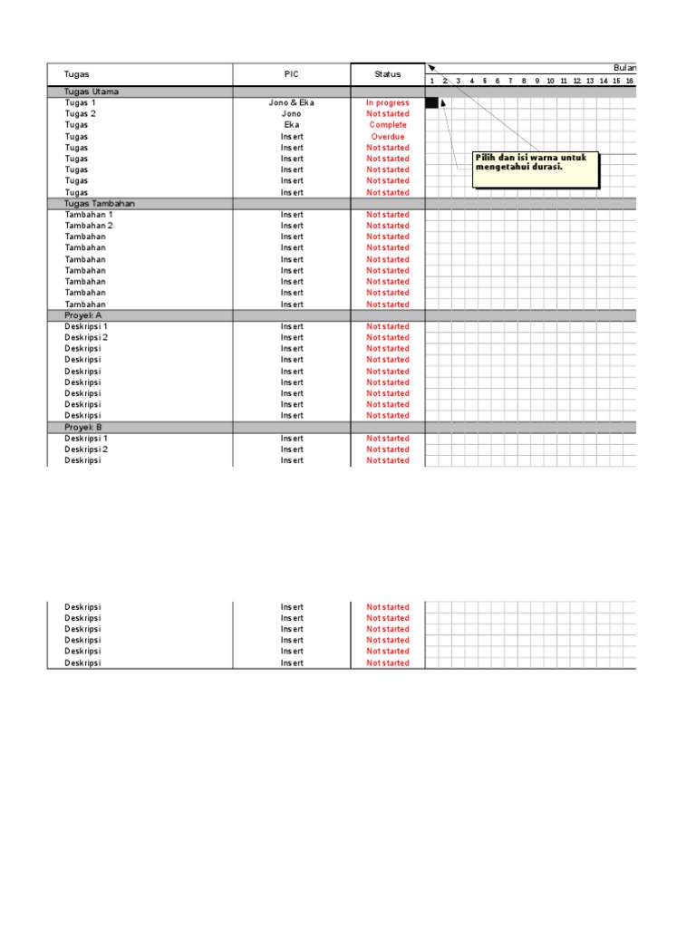Task Management Status Overview | PDF | Career & Growth | Business