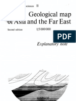 Geological Map of Asia and The Far East