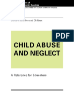 Ohio DJFS-01492 Child Abuse and Neglect