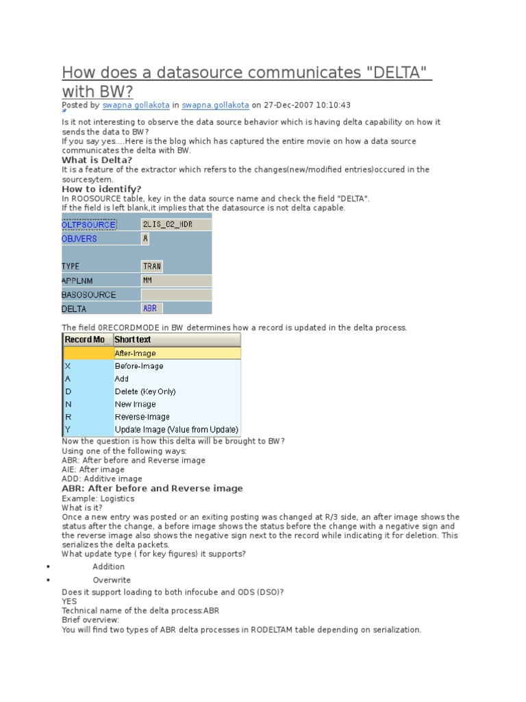 How Does A Generic Datasource Communicates | PDF | Information ...
