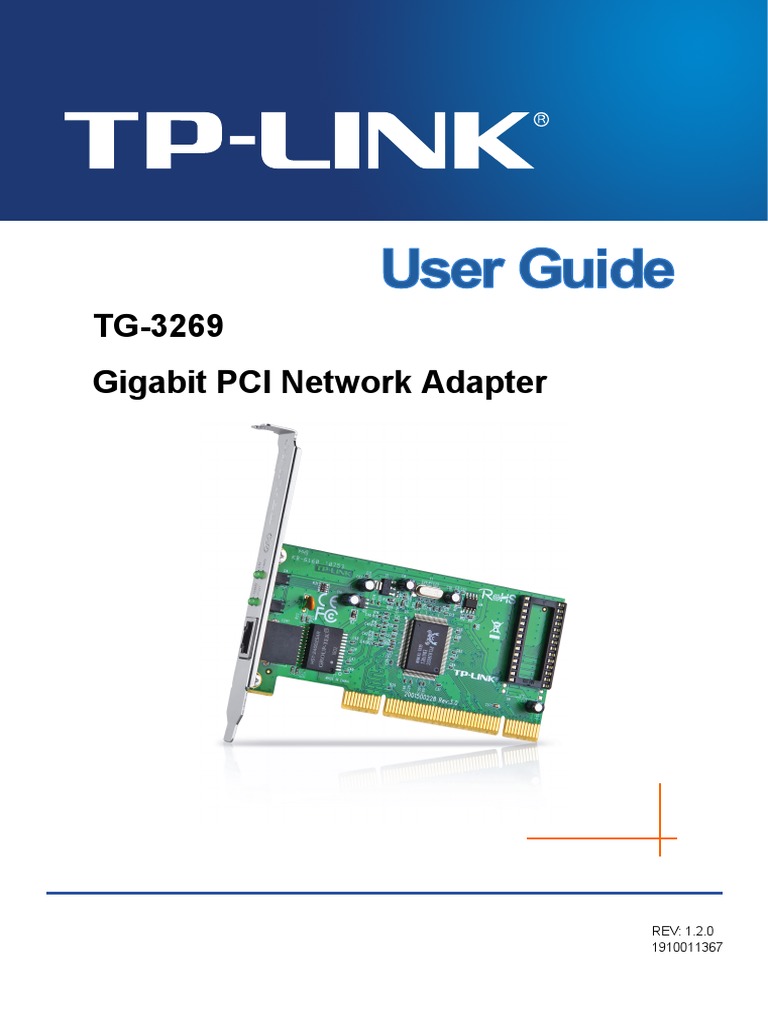Tp-link tg-3269 drivers windows 10