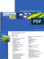 Proposta de Governo 2014 - Marconi Perillo 45 - Goiás