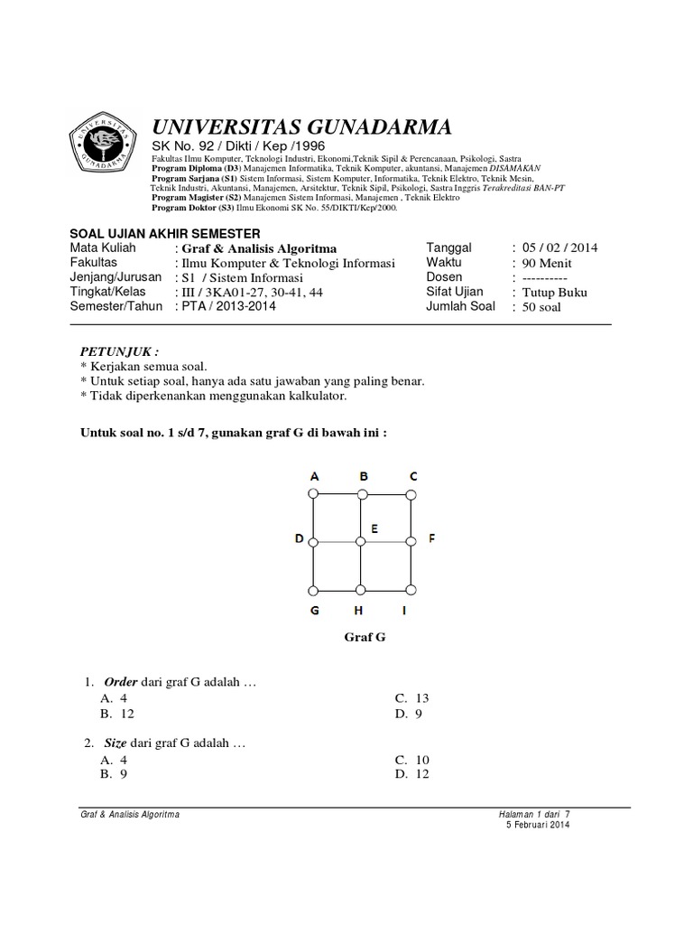 Uas Gaa P1314