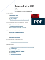 Tutorial Autodesk Maya2015 PDF