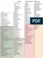 Lista de Matérias - Grupo Rumo à USP