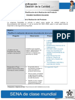 4 Actividad de Aprendizaje Unidad 4 Planificacion de La Realizacion Del Producto