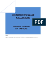 Emergency Drugs & Calculation (24p)