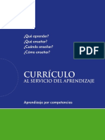 El currículo al servicio del aprendizaje