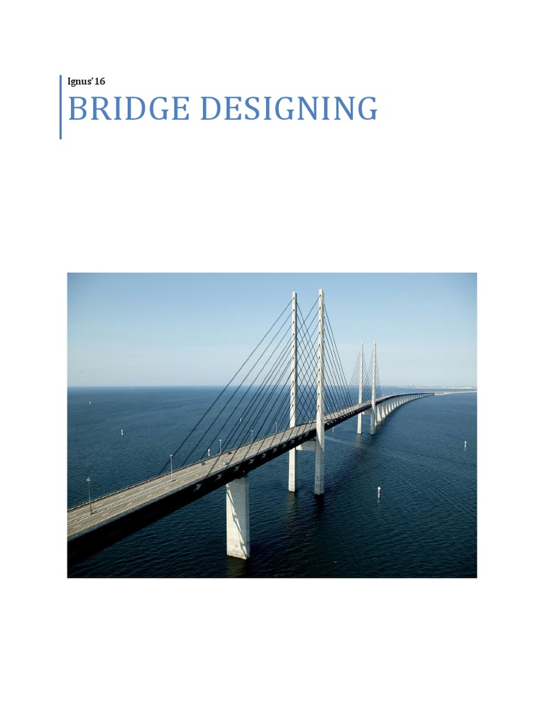 Bridge Designing | PDF